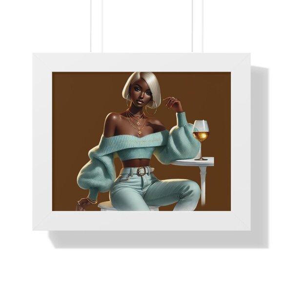 Copy of Chic Art Poster, Stylish Home Decor, Wall Art for Living Room - Picture 2 of 10